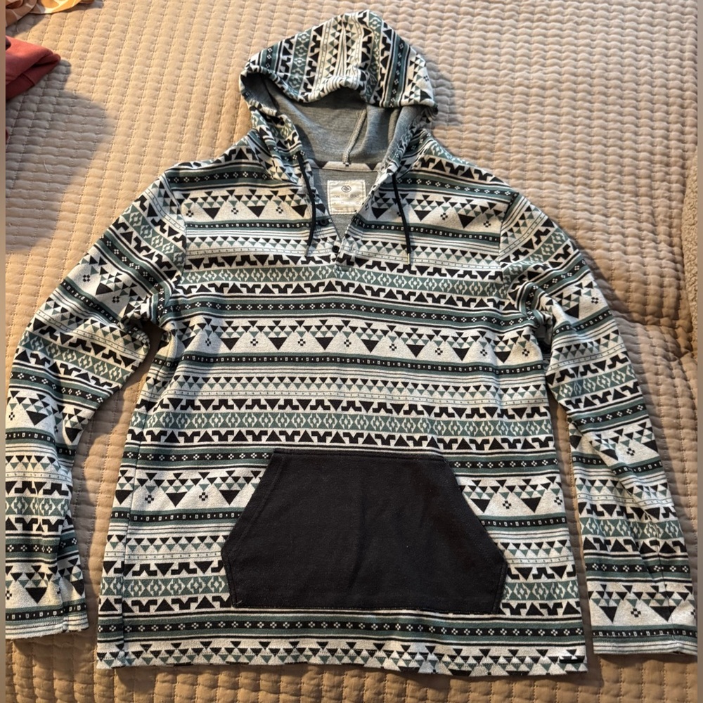 On the byas hoodie